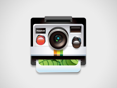 Polaroid Iocn icon illustration ios iphone polaroid web