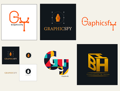 Business Logos Designs branding design illustration logo ux