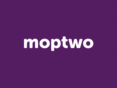 Moptwo Logo Concept concept logo social media