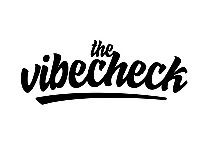 VibeCheck Logo Treatment branding graphic design logo