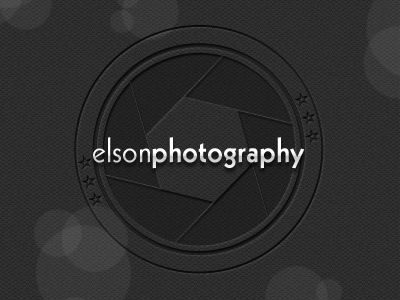 Photography bokeh illustrator logo photoshop stamp