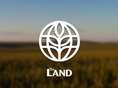 The Land disney epcot icon illustrator logo photoshop