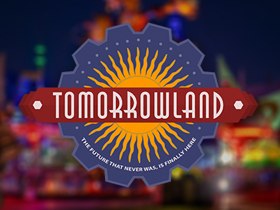 Tomorrowland disney world illustrator photoshop tomorrowland