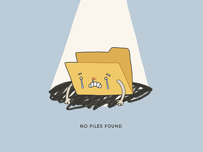 No Files Found :( files illustration