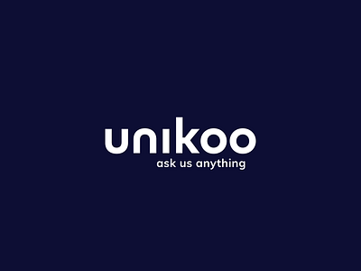 Unikoo - Animated Logo abstract animated animated logo branding colorful design logo vector