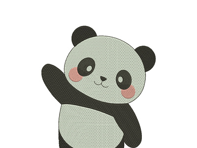 Panda embroidery design dst emb embroidery embroidery design embroidery designs pes
