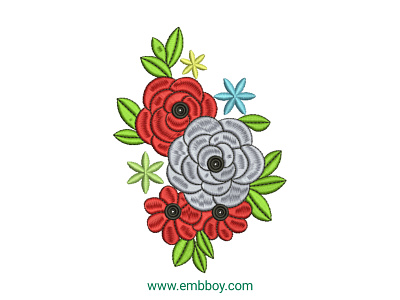 Flower embroidery design dst emb embroidery embroidery design embroidery designs pes