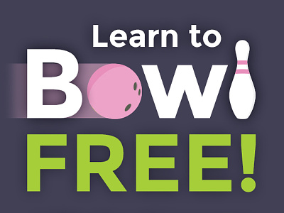 Learn To Bowl Email Graphic email graphic illustration