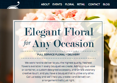 Elegant floral. backgrounds images responsive scrolling