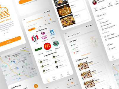 Food Delivery app design app design illustration ui ux ux design