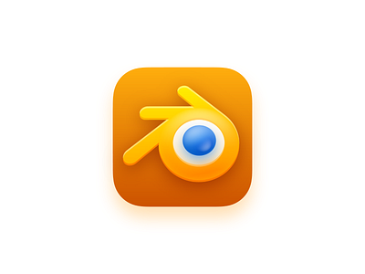 Blender, icon for macOS