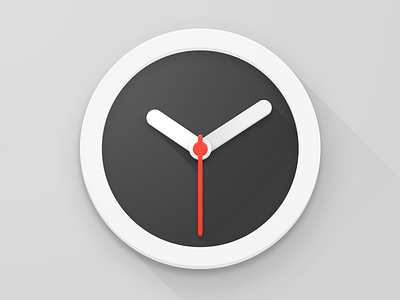 Material Design Icon: Smartisan Clock clock icon material design