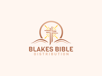 Church Logo_ Blakes Bible Distribution animation app branding ceotips church churchlogo design freelancer graphic design icon illustration logo logodesign minimal typography ui vector web