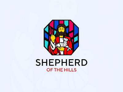 SHEPHERD OF THE HILLS branding ceotips church churchlogo design freelancer graphic design illustration logo ui