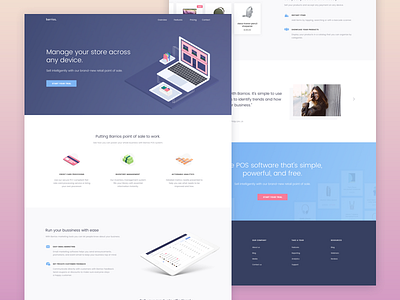 Barrios Landing Page