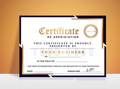 Certificate Design advertising branding certificate certificate design certificates design graphic design illustration school