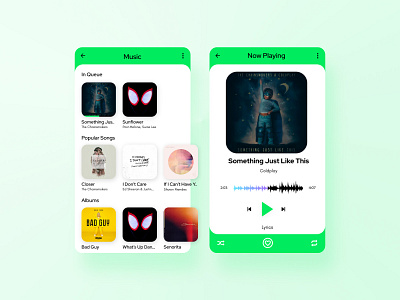 Daily UI #09 - Music Player