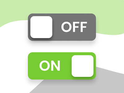 Daily UI #015 : On/Off Switch button design onoff onoff switch switch ui uidesign ux web design