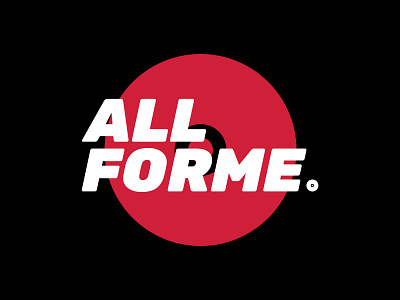 Logo for a gym | Allforme branding gym gym logo logo logo design red