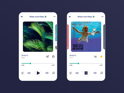Player - Music streaming app app app design application music music app player player ui ui
