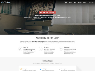 DIgital creative agency creative digital agency web design wordpress theme