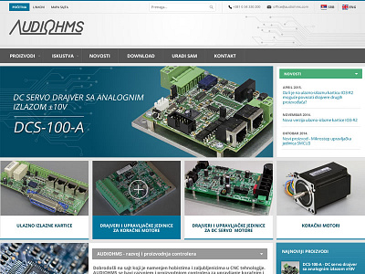 Audiohms - CNC tehnology