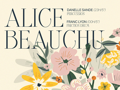 Alice & Flowers argentina book branding buenos aires composition cosgaya editorial fadu floral flowers flowers illustration gabriele illustration letters pink typography uba yellow