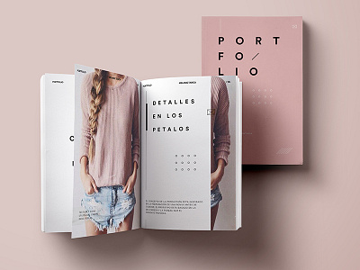 Portfolio Edition | Fashion Student book collection design editorial fashion magazine pink print story stripes