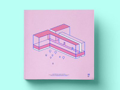 Illustrated covers! architecture book building editorial ilustration letters museum pink t