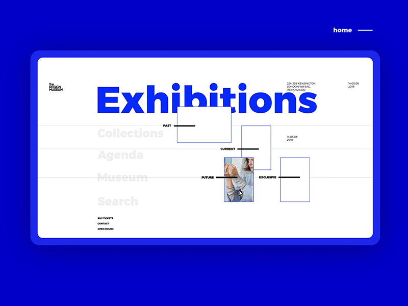 Design Museum Web Concept