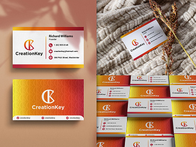 Creation Key business card brand brand agency brand and identity brand assets brand designer brand identity branding branding agency branding and identity branding project business business card card cards corporate branding corporate identity identity branding print professional business card visual identity