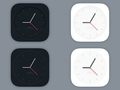 Clock Icon analog apple clock ico icon icons ios ios7 ipad iphone time watch