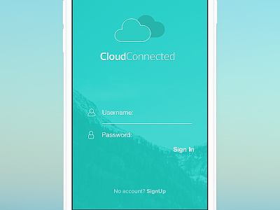 Cc Login - 2015 app clean form green interface ios login menu minimal minimalistic mobile ui