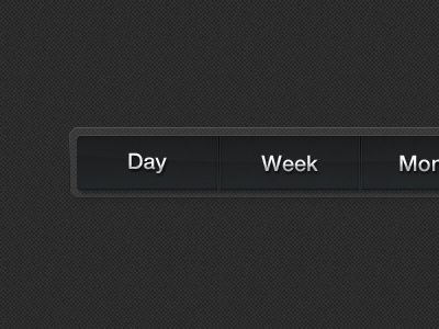 Calendar View Menu app black calendar dark menu nav navigation sort ui view