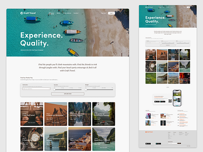 Redesign for travel agency design figma graphic design redesign travel travel agency ui ux ui design web webdesign