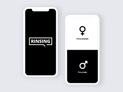 Rinsing App - Splashscreen