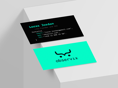 Observix - Business Card Design