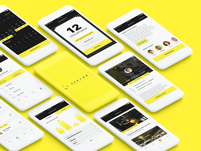 L Sektor - Concept App app app design app ui clean design clean ui fitness fitness app flat gym gym app minimalism mobile mobile ui sport sport app sport ui training trx ui ux