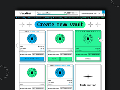 Vaults page