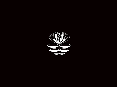 flower logo branding design icon logo vector