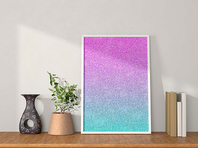 Glitter Texture in Frame