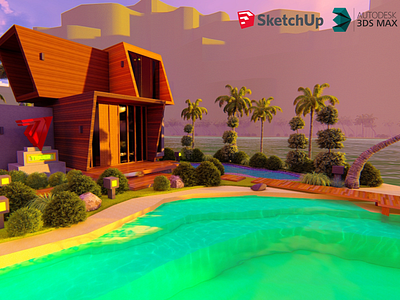 Villa Island 3d villa