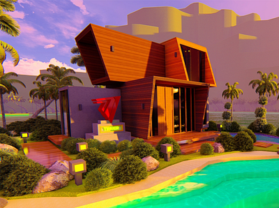 Villa Island 3d villa