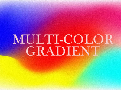 Multi Color Gradient grain texture