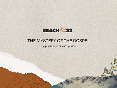 REACH 22 church collage design gospel nations reach the
