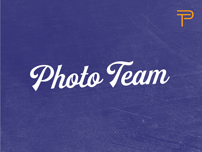 Photo Team Secondary Logo and Submark design logo monogram photo photography refined secondary sporty submark team vintage