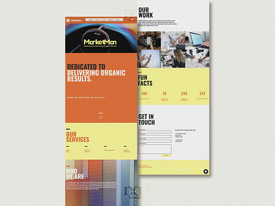 MarketMan Website Design