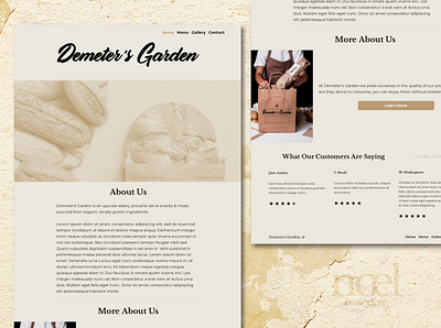 Demeter’s Garden Wordpress Theme ui website website theme wordpress wordpress theme
