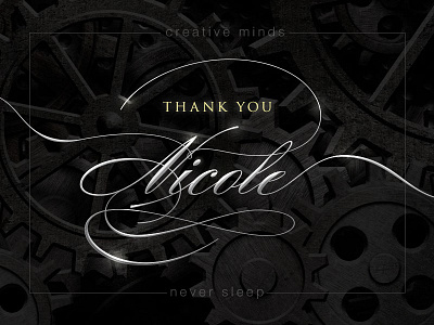 Just keep fighting the ugliness . . . dribbble first shot thank you thanks