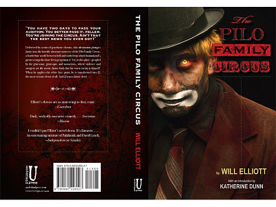 Pilofamilycircus book cover book design